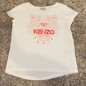 Kenzo Little Girls Tiger T Shirt